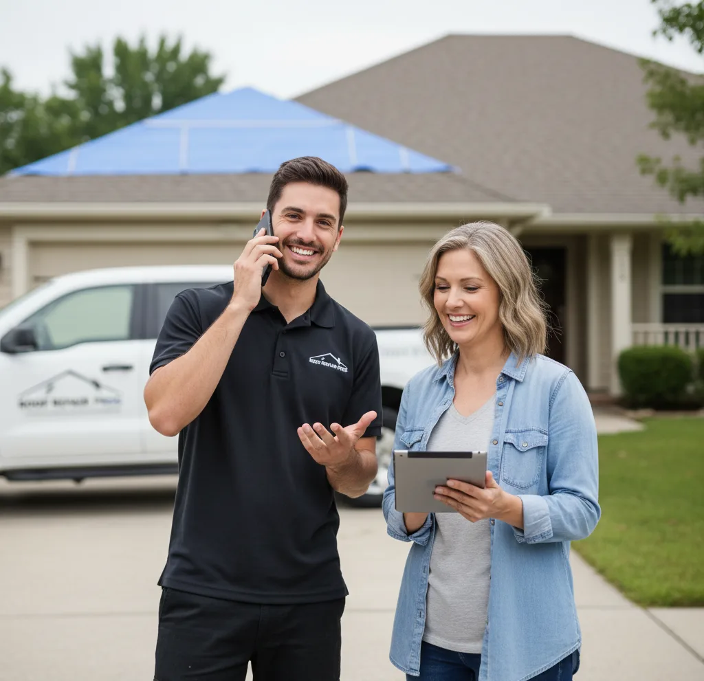 Modern Solutions Roof Repair customer support in De Pere